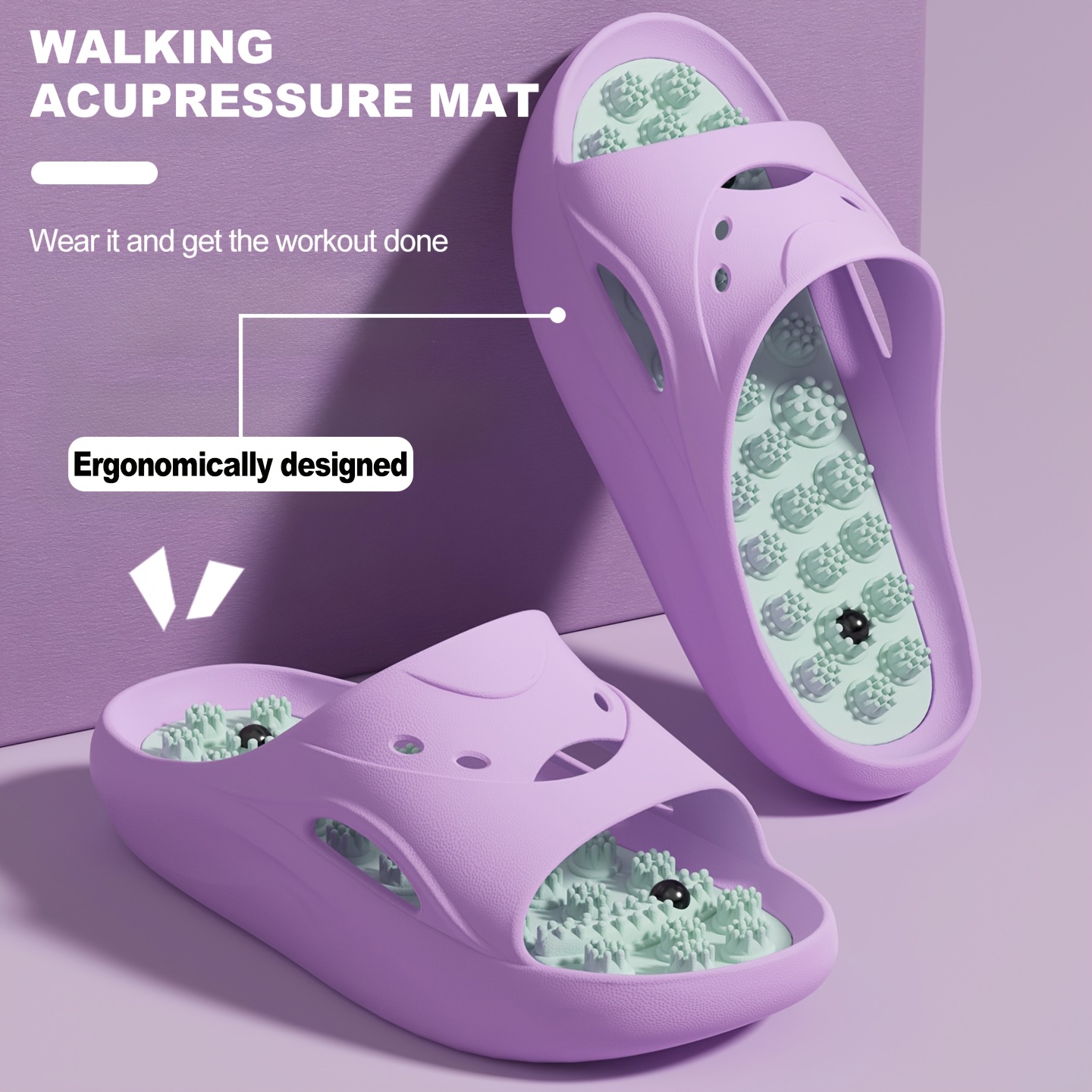 Women Men EVA Massage Slippers - огляд і ціна Men'S Shoes