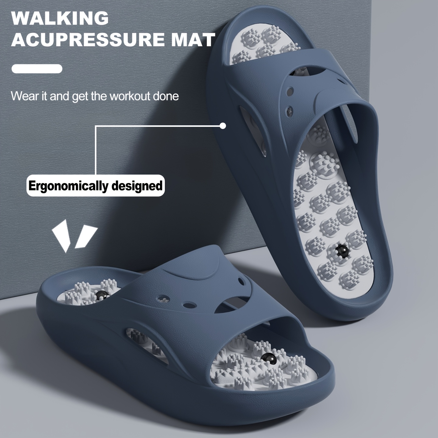 Women Men EVA Massage Slippers - огляд і ціна Men'S Shoes