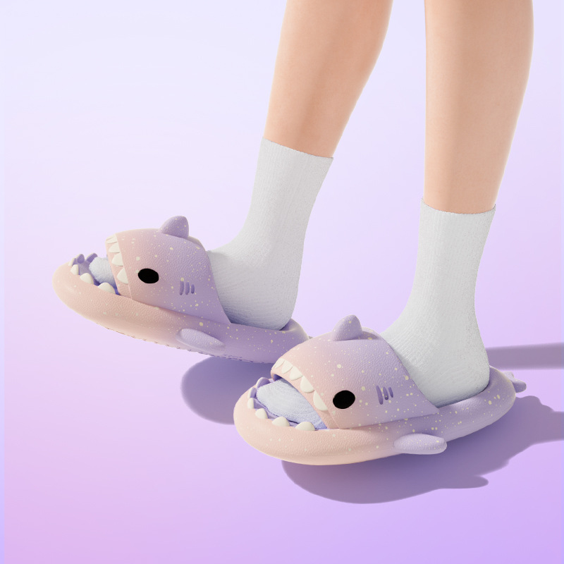 Cute Cartoon Shark Slippers Fo - огляд і ціна Men'S Shoes