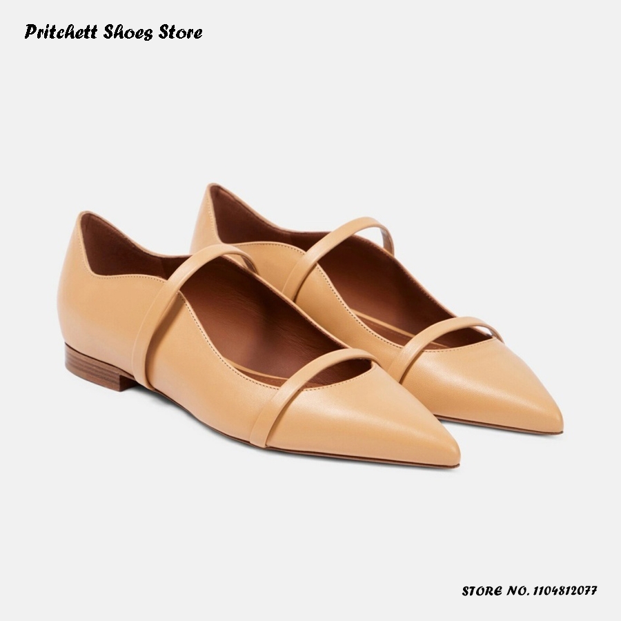 Women's Dual-straps Leather Ba - огляд і ціна Men'S Shoes