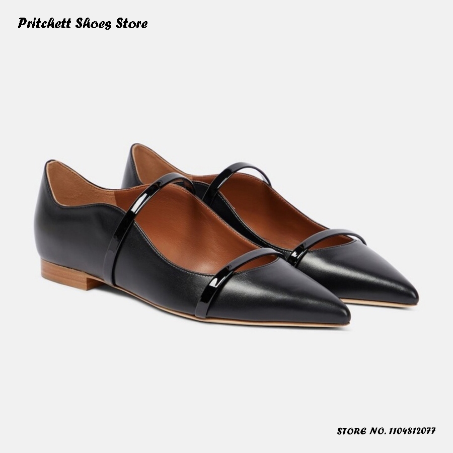 Women's Dual-straps Leather Ba - огляд і ціна Men'S Shoes