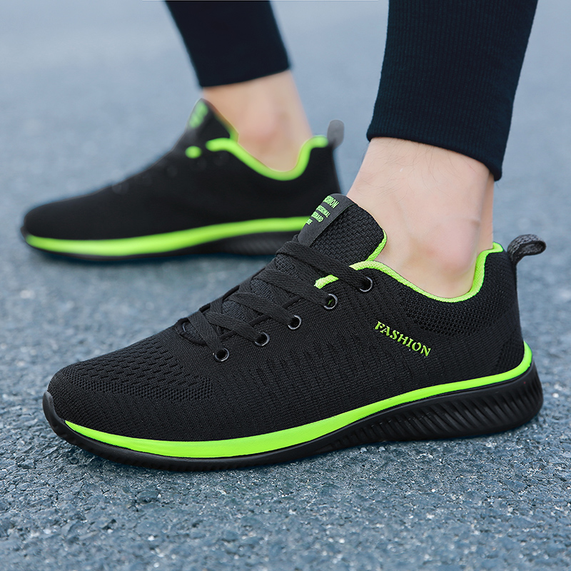 MAEDEF Athletic Shoes for Men  - огляд і ціна Knit Fabric Lace Up Sneakers